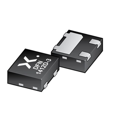 Nexperia BC856BQCZ PNP Transistor, -100 mA, -65 V SOT8009
