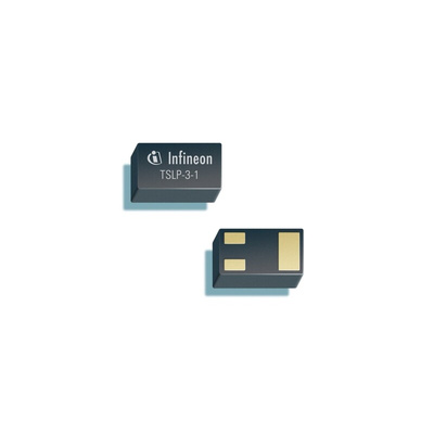 Infineon BFR193L3E6327XTMA1 NPN RF Bipolar Transistor, 80 mA, 12 V, 3-Pin TSLP-3-1