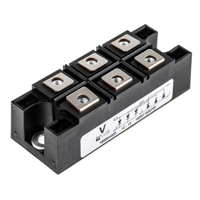 Vishay Bridge Rectifier Module, 200A, 1600V, 3-phase, 6-Pin