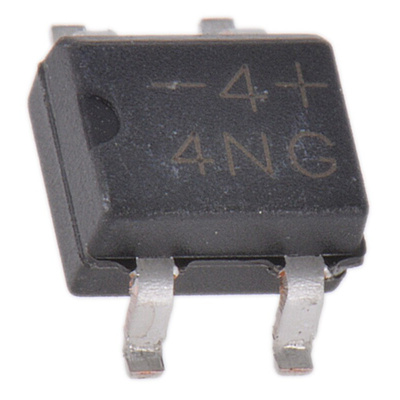 Vishay Bridge Rectifier, 800mA, 400V, 4-Pin