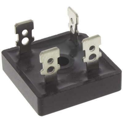 Vishay Bridge Rectifier, 25A, 50V, 4-Pin