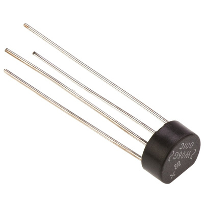 Vishay Bridge Rectifier, 1.5A, 600V, 4-Pin