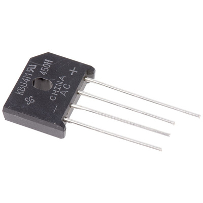 Vishay Bridge Rectifier, 4A, 1000V, 4-Pin