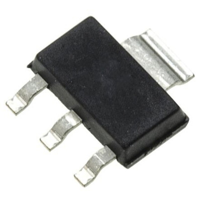 onsemi BCP53T1G PNP Transistor, -1.5 A, -80 V, 3 + Tab-Pin SOT-223