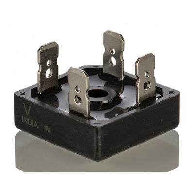Vishay Bridge Rectifier, 25A, 100V, 4-Pin