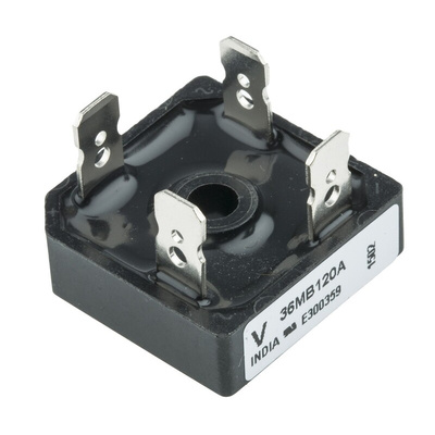 Vishay Bridge Rectifier, 35A, 1200V, 4-Pin