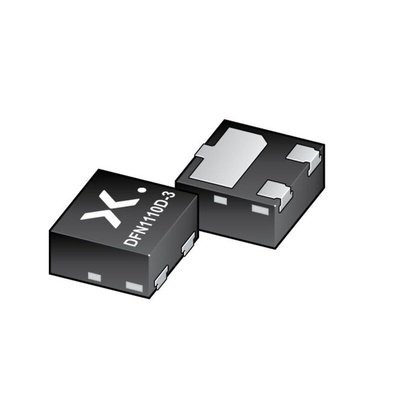 Nexperia BC807-25QB-QZ PNP Transistor, -500 mA, -45 V DFN1110D-3