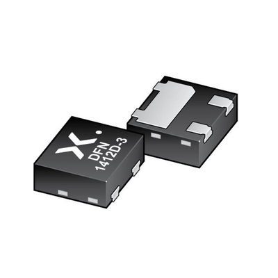 Nexperia BC807-40QCZ PNP Transistor, -500 mA, -45 V DFN1412D-3