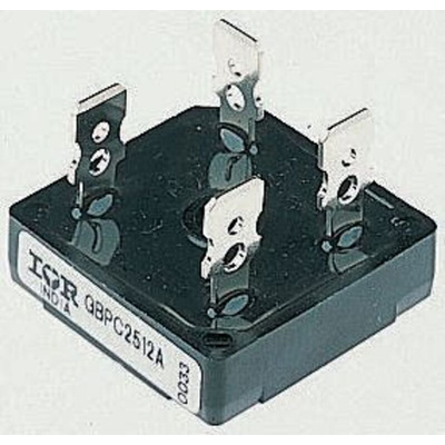 Vishay Bridge Rectifier, 25A, 600V, 4-Pin