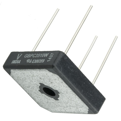 Vishay Bridge Rectifier, 35A, 1000V, 4-Pin