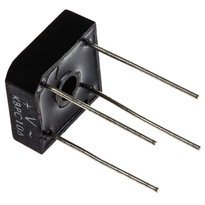 Vishay Bridge Rectifier, 3A, 600V, 4-Pin