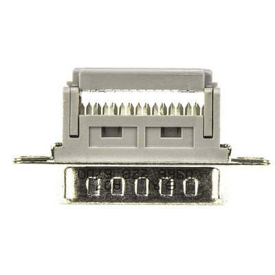 HARTING D-Sub Standard 15 Way Right Angle Cable Mount D-sub Connector Plug, 2.77mm Pitch