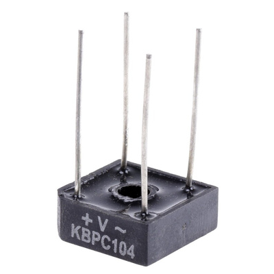 Vishay Bridge Rectifier, 3A, 400V, 4-Pin