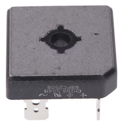Vishay Bridge Rectifier, 25A, 600V, 4-Pin