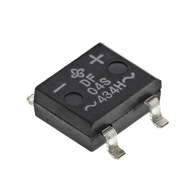 Vishay Bridge Rectifier, 1A, 400V, 4-Pin