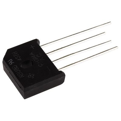 Vishay Bridge Rectifier, 6A, 200V, 4-Pin