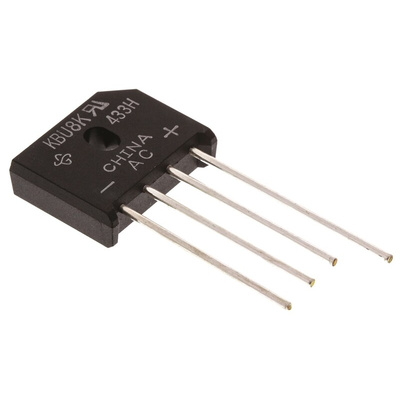 Vishay Bridge Rectifier, 8A, 800V, 4-Pin