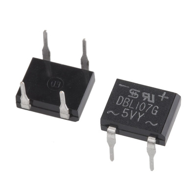 Taiwan Semiconductor Bridge Rectifier, 1A, 1000V, 4-Pin