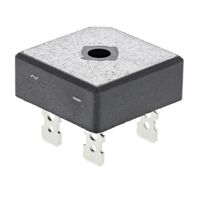 onsemi Bridge Rectifier, 25A, 200V, 4-Pin