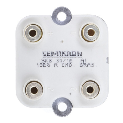Semikron Bridge Rectifier Module, 30A, 1200V, 4-Pin