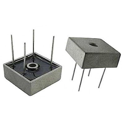HY Electronic Corp Bridge Rectifier, 35A, 600V, 4-Pin
