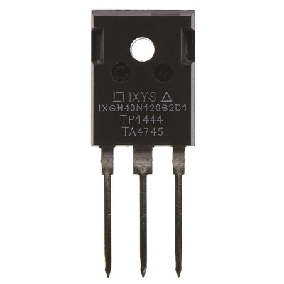 IXYS IXGH40N120B2D1 IGBT, 75 A 1200 V, 3-Pin TO-247, Through Hole