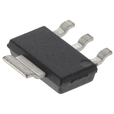 Diodes Inc FZT605TA NPN Darlington Transistor, 1.5 A 120 V HFE:500, 3 + Tab-Pin SOT-223