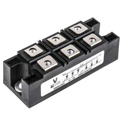 Vishay Bridge Rectifier Module, 160A, 1600V, 3-phase, 6-Pin
