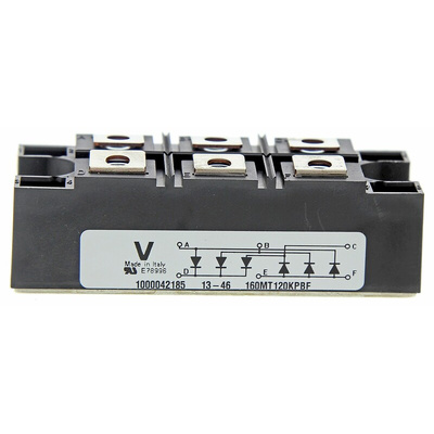 Vishay Bridge Rectifier Module, 200A, 1200V, 3-phase, 6-Pin