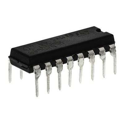 STMicroelectronics ULN2068B Quad NPN Darlington Transistor, 1.75 A 50 V, 16-Pin PDIP