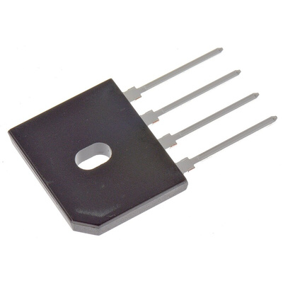 Diodes Inc Bridge Rectifier, 4A, 1000V, 4-Pin
