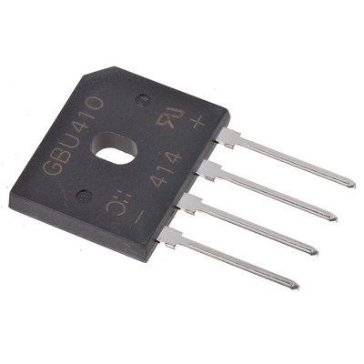 Diodes Inc Bridge Rectifier, 4A, 1000V, 4-Pin