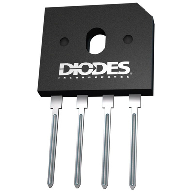 Diodes Inc Bridge Rectifier, 8A, 600V