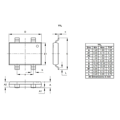 Diodes Inc Bridge Rectifier, 1000V