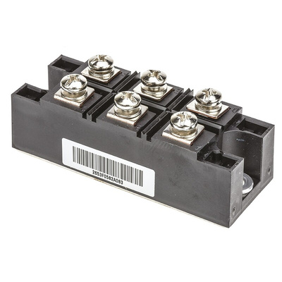 Vishay Bridge Rectifier Module, 90A, 1200V, 3-phase, 5-Pin