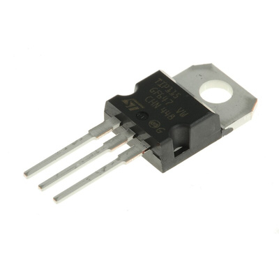 STMicroelectronics TIP115 PNP Darlington Transistor, 2 A 60 V HFE:500, 3-Pin TO-220