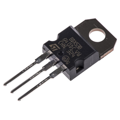 STMicroelectronics BDX53B NPN Darlington Transistor, 8 A 80 V HFE:750, 3-Pin TO-220
