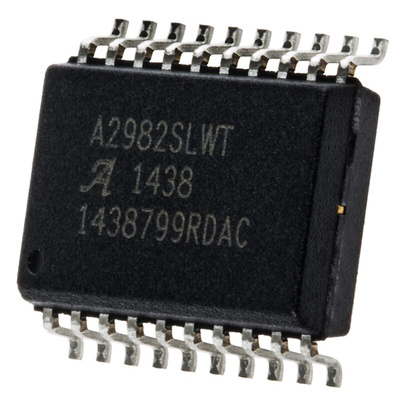 Allegro Microsystems A2982SLWTR-T Octal NPN + PNP Darlington Transistor, 500 mA 50 V, 20-Pin SOIC W