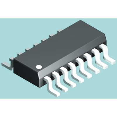 STMicroelectronics ULN2004D1013TR, 7-element NPN Darlington Transistor, 500 mA 50 V HFE:1000, 16-Pin SOIC