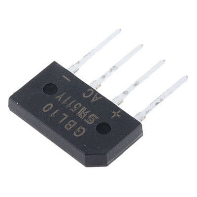 Taiwan Semiconductor Bridge Rectifier, 4A, 1000V, 4-Pin
