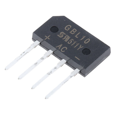 Taiwan Semiconductor Bridge Rectifier, 4A, 1000V, 4-Pin