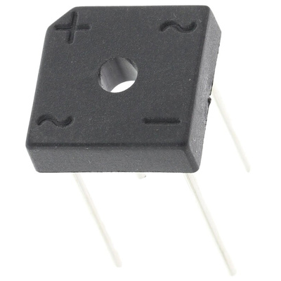 Vishay Bridge Rectifier, 6A, 200V, 4-Pin