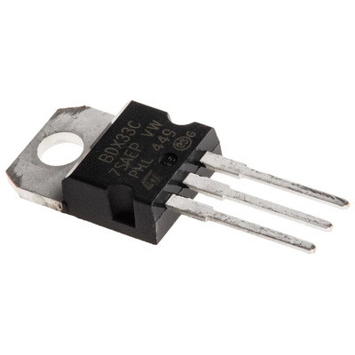 STMicroelectronics BDX33C NPN Darlington Transistor, 10 A 100 V HFE:750, 3-Pin TO-220
