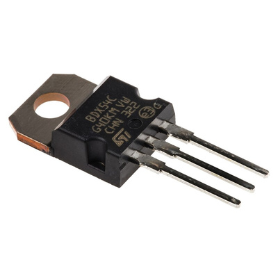 STMicroelectronics BDX54C PNP Darlington Transistor, 8 A 100 V HFE:750, 3-Pin TO-220