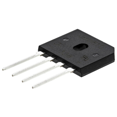 Diodes Inc Bridge Rectifier, 8A, 1000V, 4-Pin