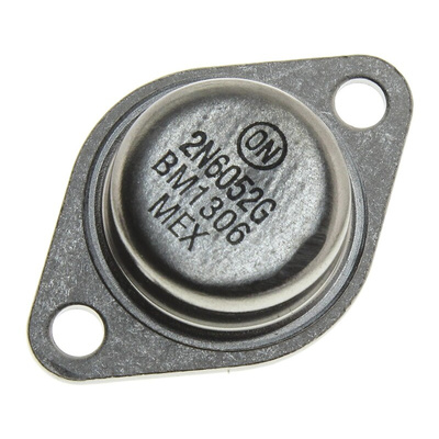 onsemi 2N6052G PNP Darlington Transistor, 12 A 100 V HFE:100, 2-Pin TO-204