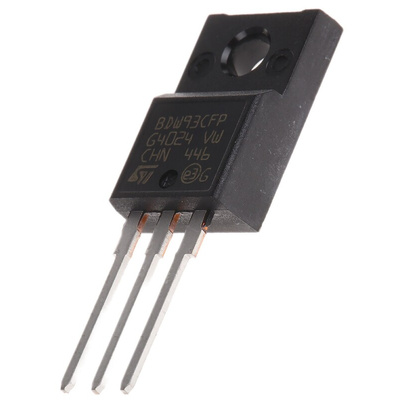 STMicroelectronics BDW93CFP NPN Darlington Transistor, 15 A 100 V HFE:100, 3-Pin TO-220FP