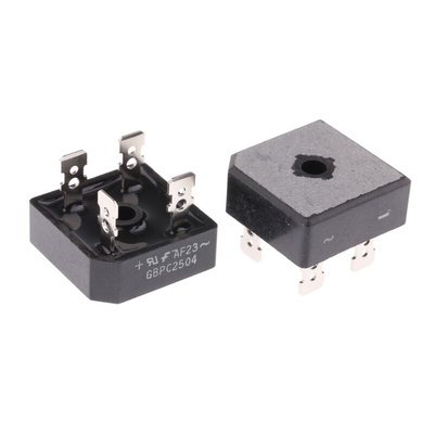 onsemi Bridge Rectifier, 25A, 400V, 4-Pin