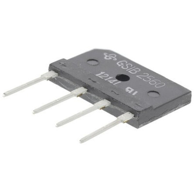 Vishay Bridge Rectifier, 25A, 400V, 4-Pin