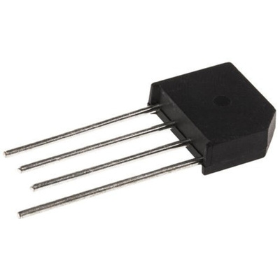 Vishay Bridge Rectifier, 4A, 200V, 4-Pin